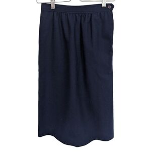 Lord & Taylor Evan Picone Petites Vintage Wool Pencil Skirt Sz 6P